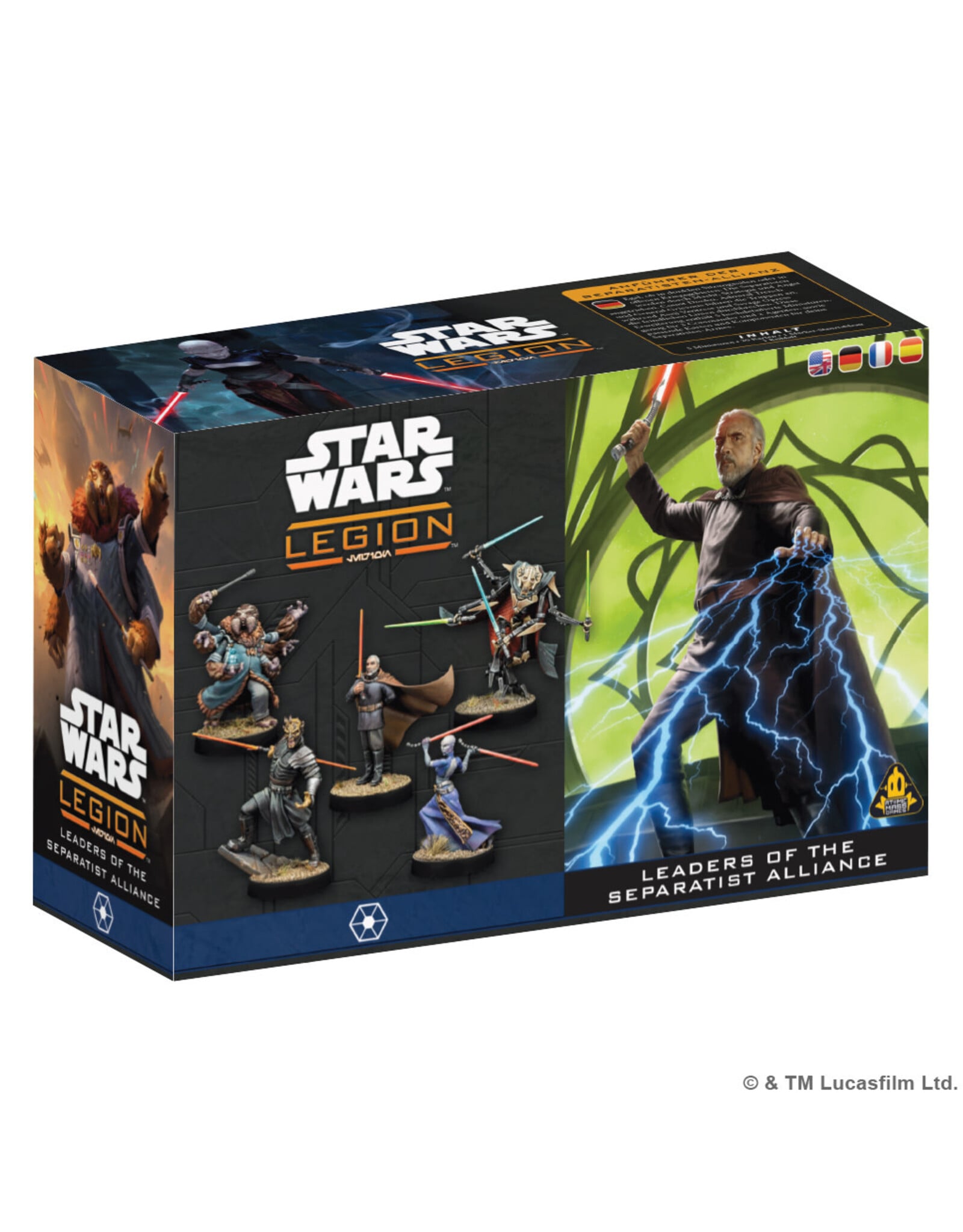 Atomic Mass Games Star Wars: Legion – Leaders of the Separatist Alliance