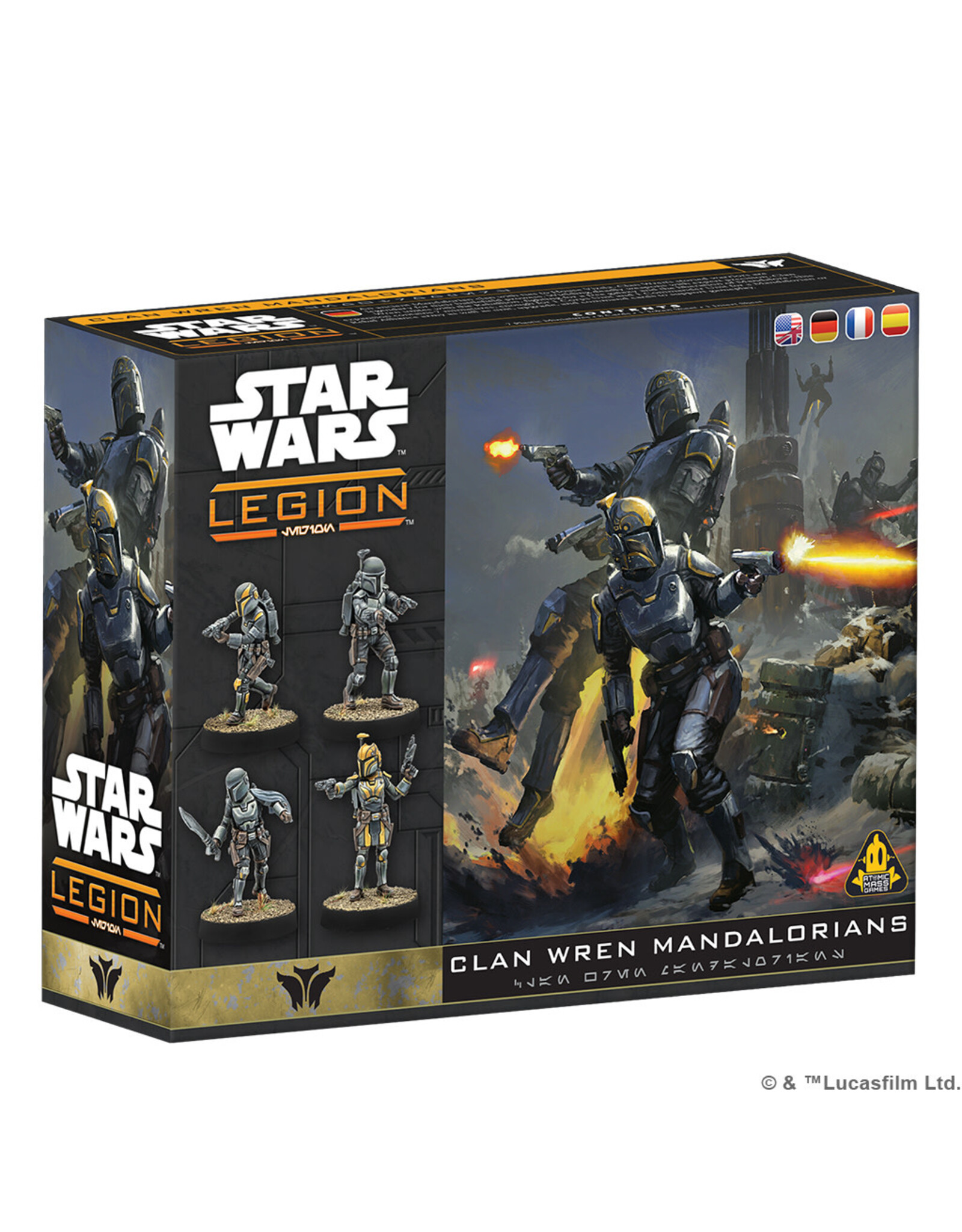Fantasy Flight Games Star Wars Legion - Clan Wren Mandalorians
