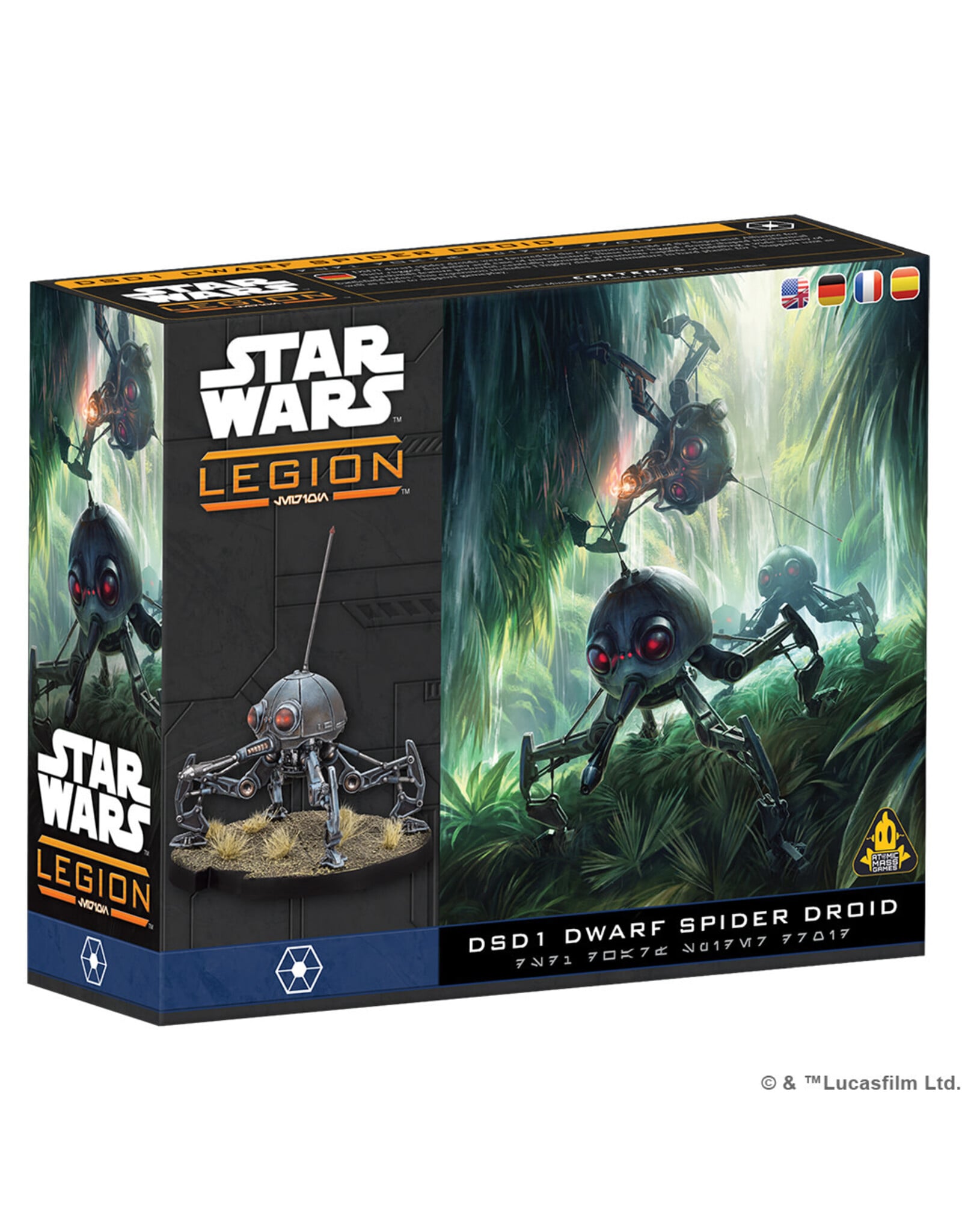 Fantasy Flight Games Star Wars Legion - DSD1 Dwarf Spider Droid