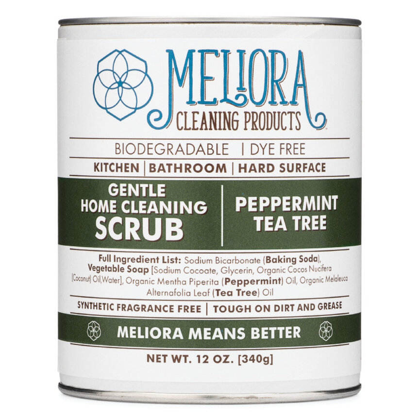 Meliora Gentle Home Cleaning Scrub Peppermint