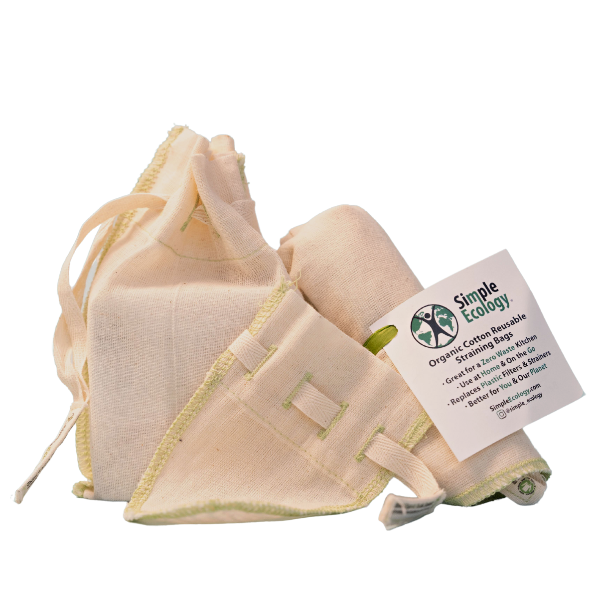Reusable Fine Mesh Straining Bag Ethos Santa Cruz