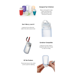 Go Toob Squeeze Bottles