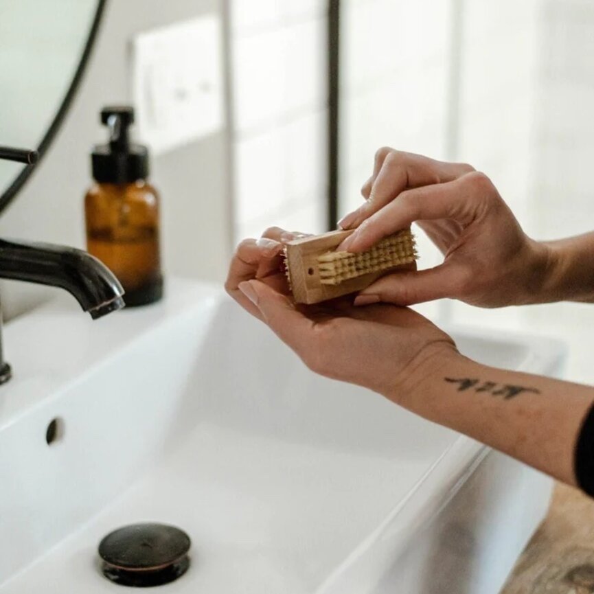 Wooden Nail Brush