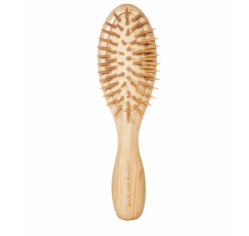 Small Bamboo Hairbrush Ethos Santa Cruz