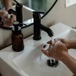 Amber Foaming Soap Dispenser