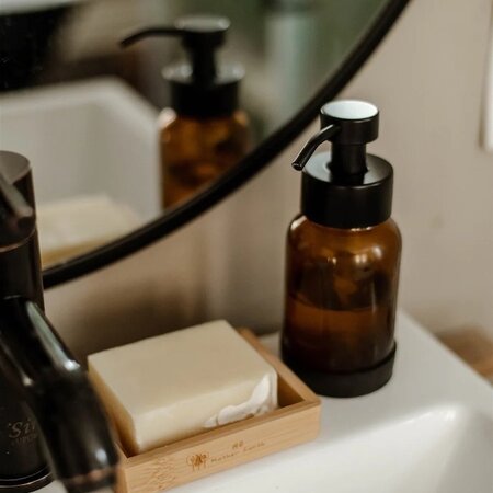 Amber Foaming Soap Dispenser