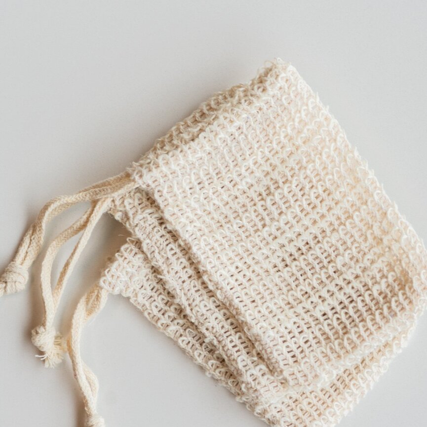 Soap Saver +  Exfoliating  Bag