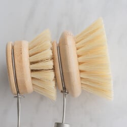 Long-Handle Dish Washing Brush With Replacement Head