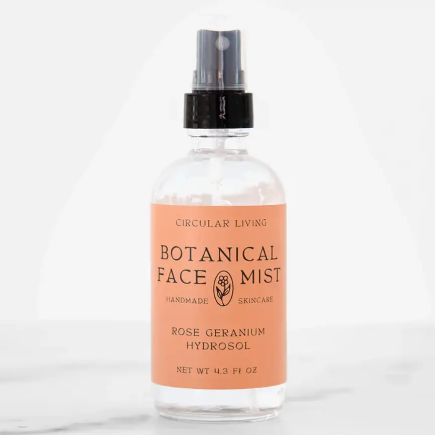 Rose Geranium Hydrosol  Botanical Face Mist