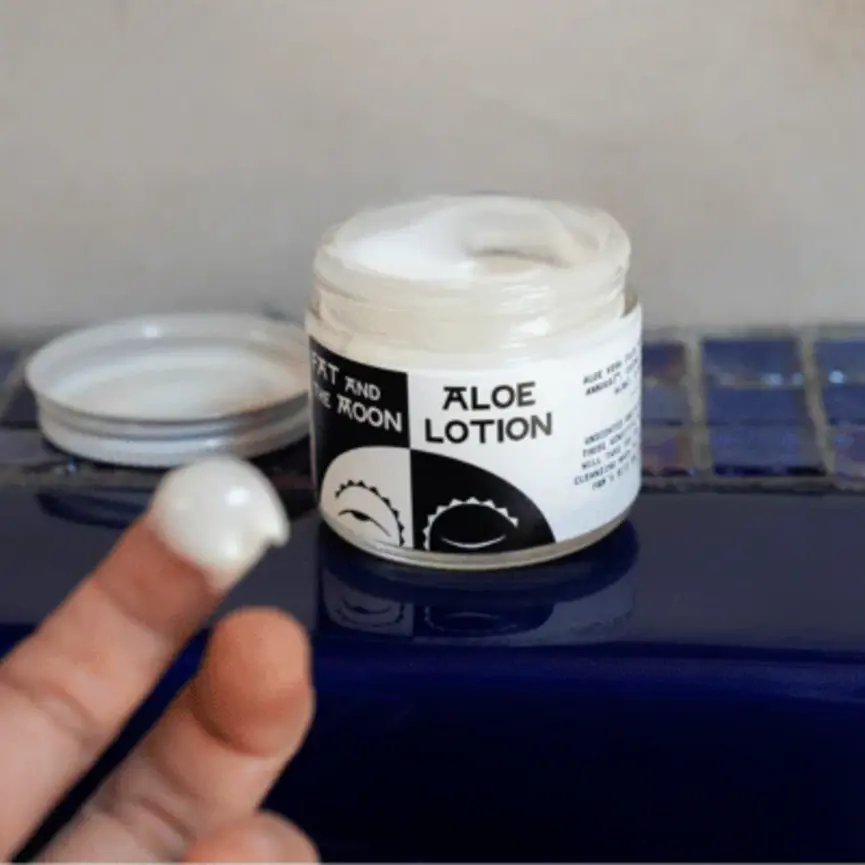 Aloe Lotion jar