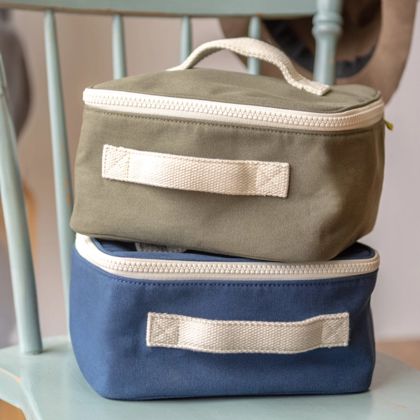 Square Zipper Lunch Bag