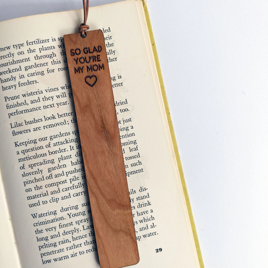 Savvie Studio Wooden Bookmark