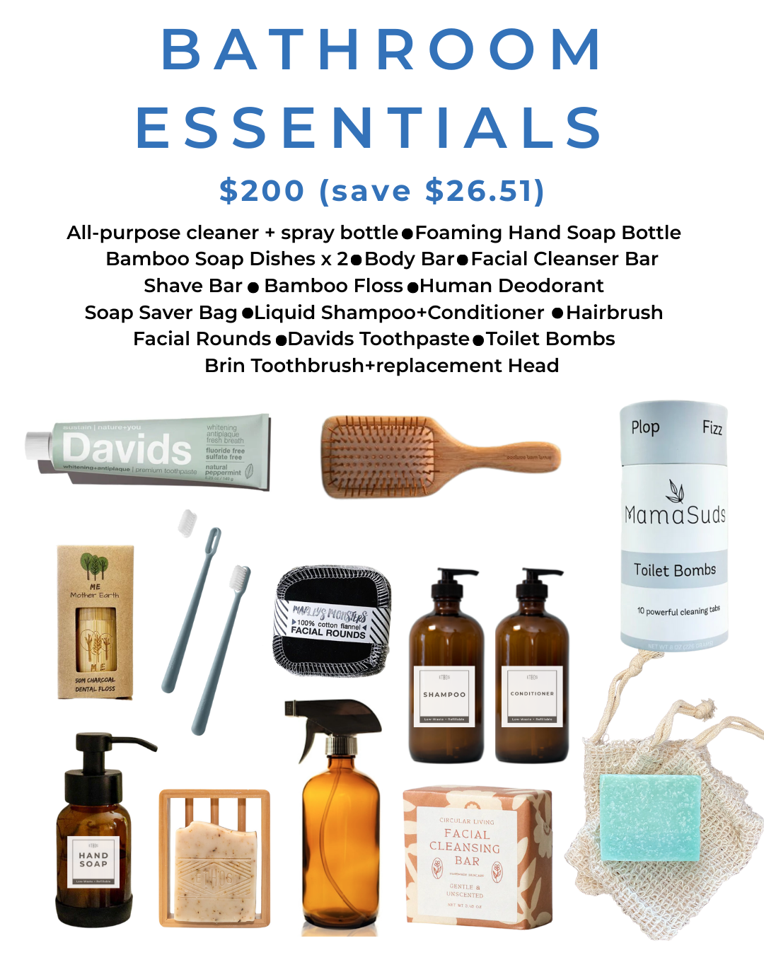 bathroom essentials