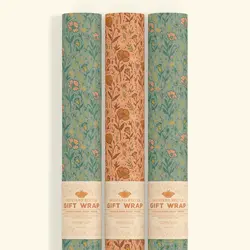 Mustard Beetle Wrapping Paper