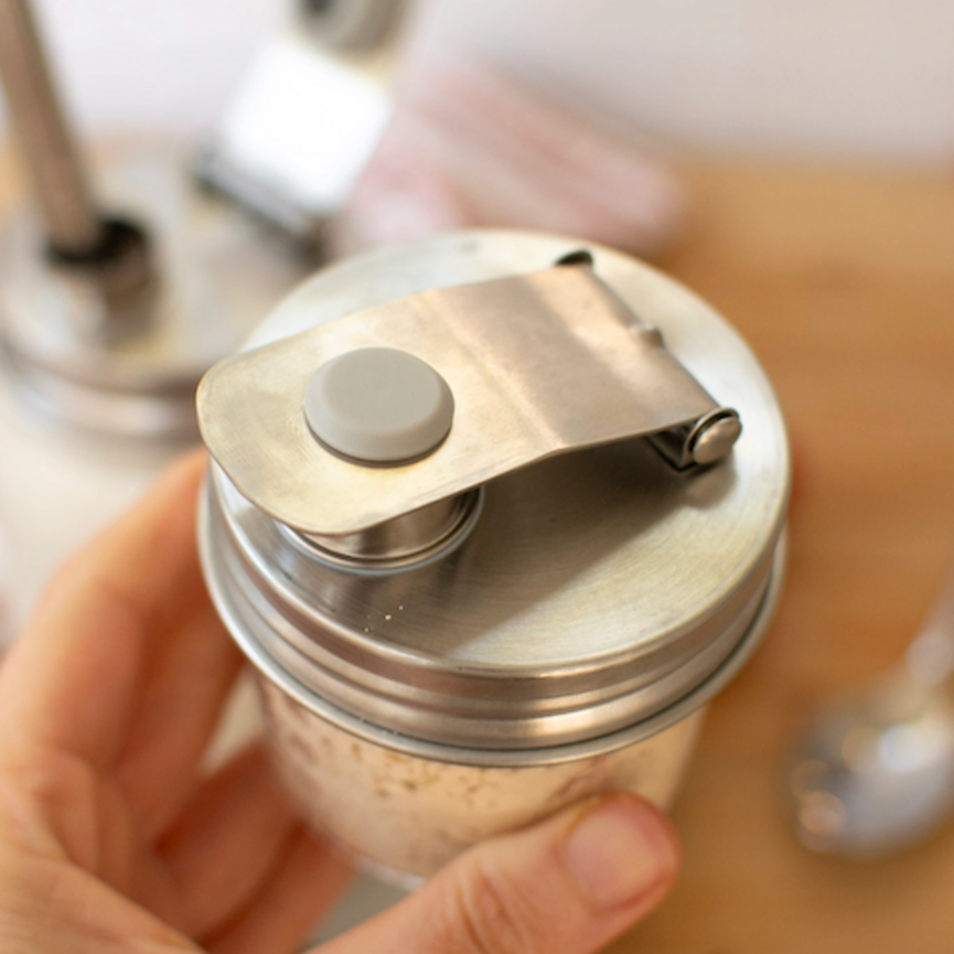 Pourable Mason Jar Lid