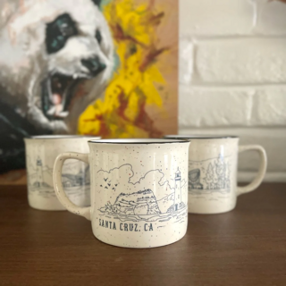 Mountain Sea Living Ceramic Mug