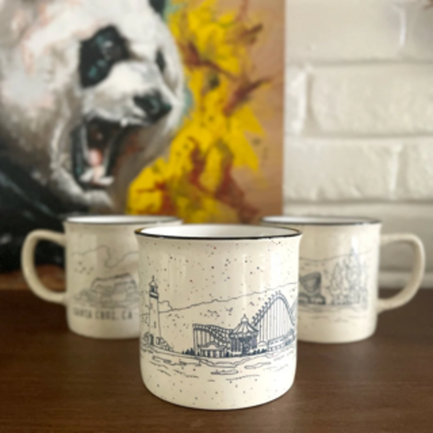 Mountain Sea Living Ceramic Mug