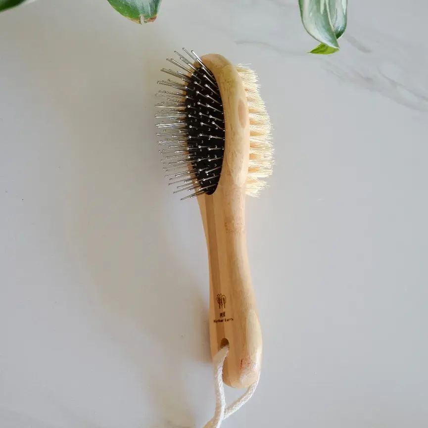 Bamboo Pet Brushes
