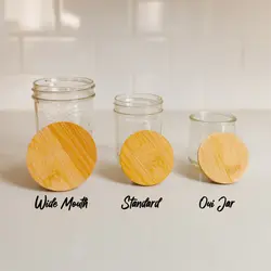 Bamboo Switch Bamboo Mason Jar Lids