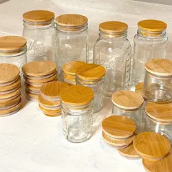 Bamboo Switch Bamboo Mason Jar Lids