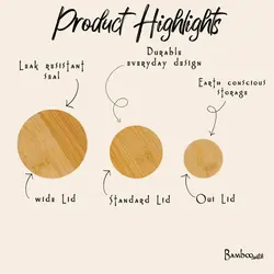 Bamboo Switch Bamboo Mason Jar Lids
