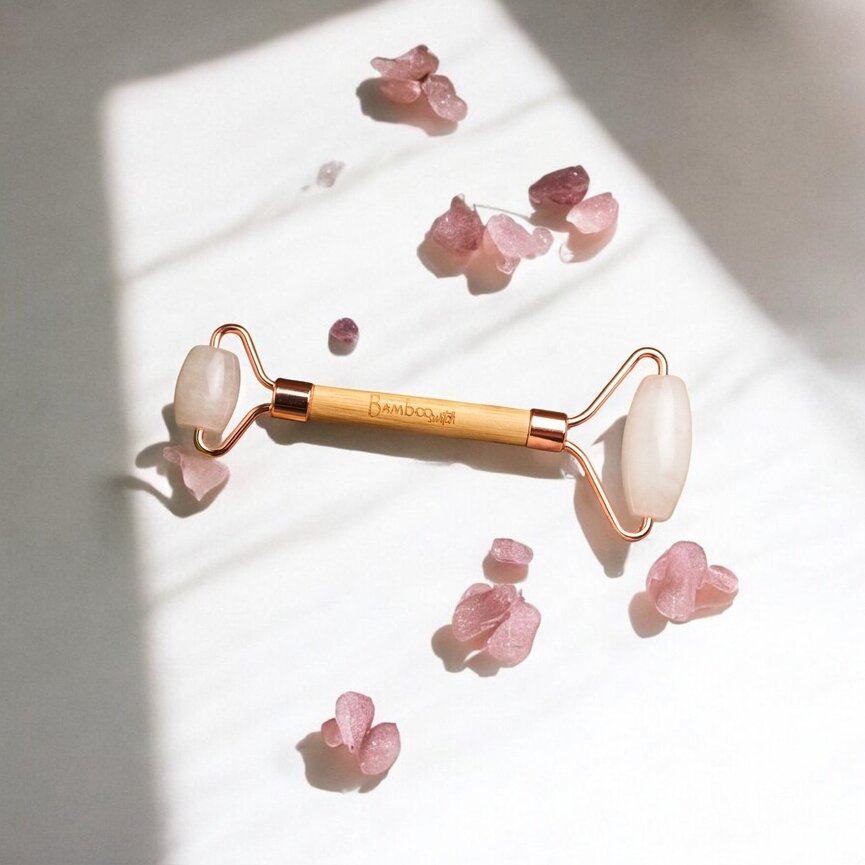 Bamboo Switch Facial Massage Roller