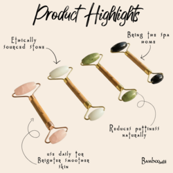 Bamboo Switch Facial Massage Roller
