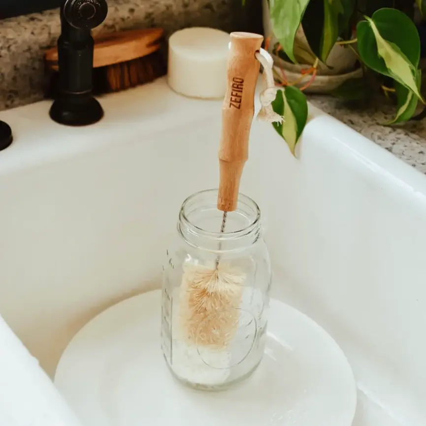 Soft Cotton Tip Bottle Brush