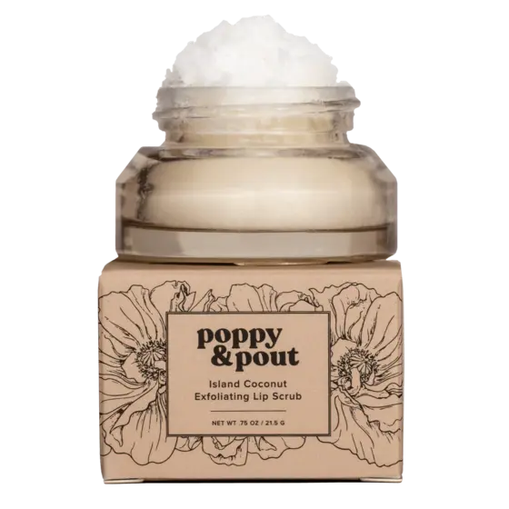 Poppy & Pout Exfoliating Lip Scrubs