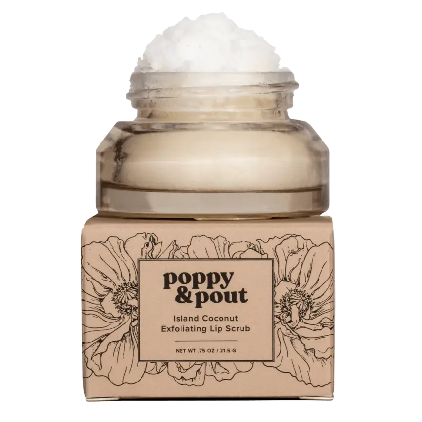 Poppy & Pout Exfoliating Lip Scrubs