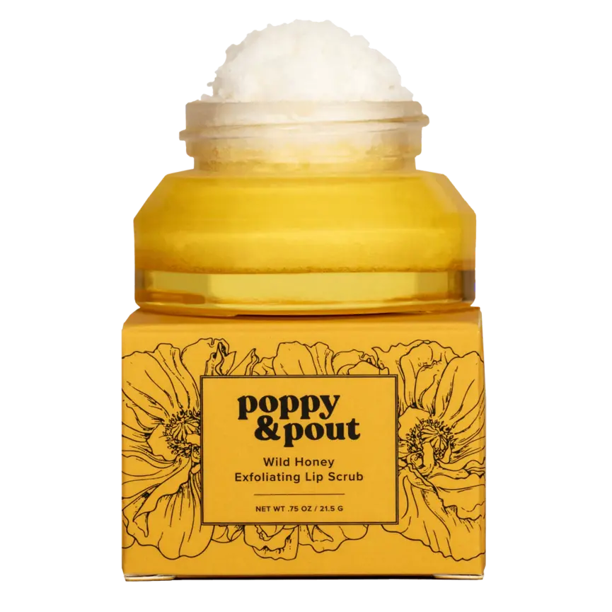 Poppy & Pout Exfoliating Lip Scrubs