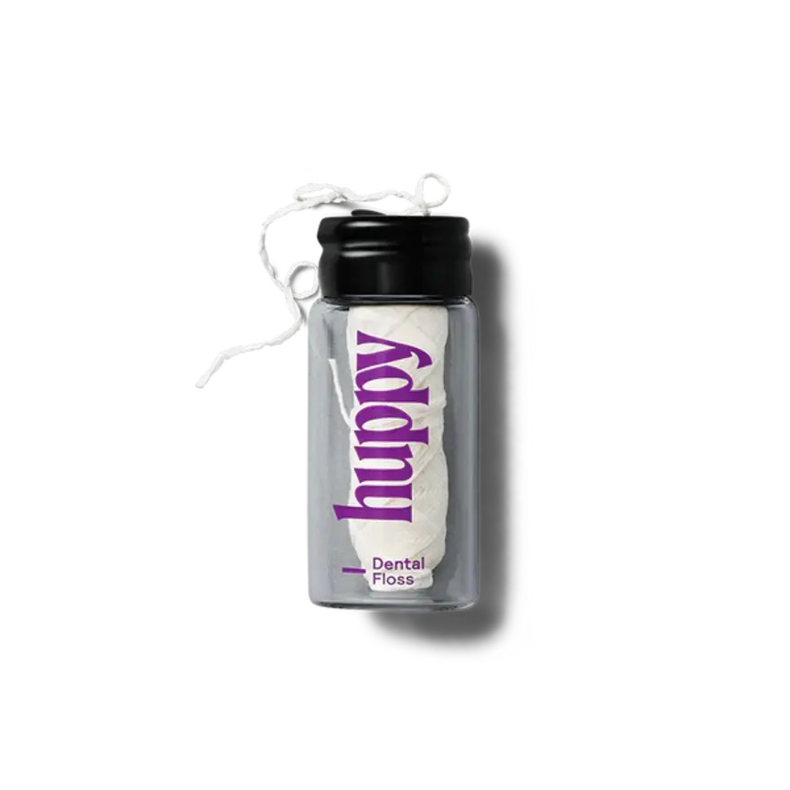 Vegan Dental Floss (Refillable Glass Jar)