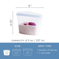 Reusable Silicone Bowl Bags