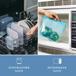 Reusable Silicone Bowl Bags
