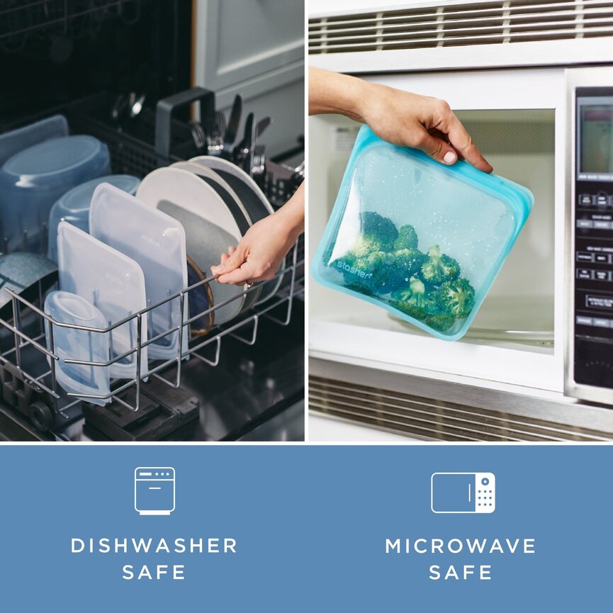 Reusable Silicone Bowl Bags