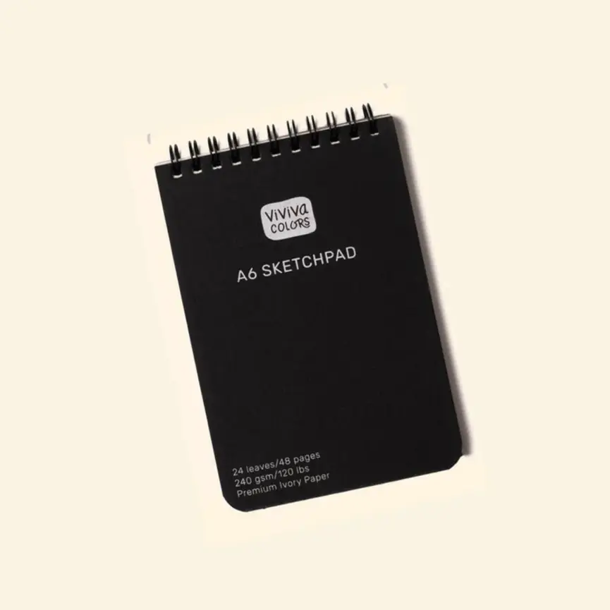 Cotton Handmade Paper - A6 Sketchbook