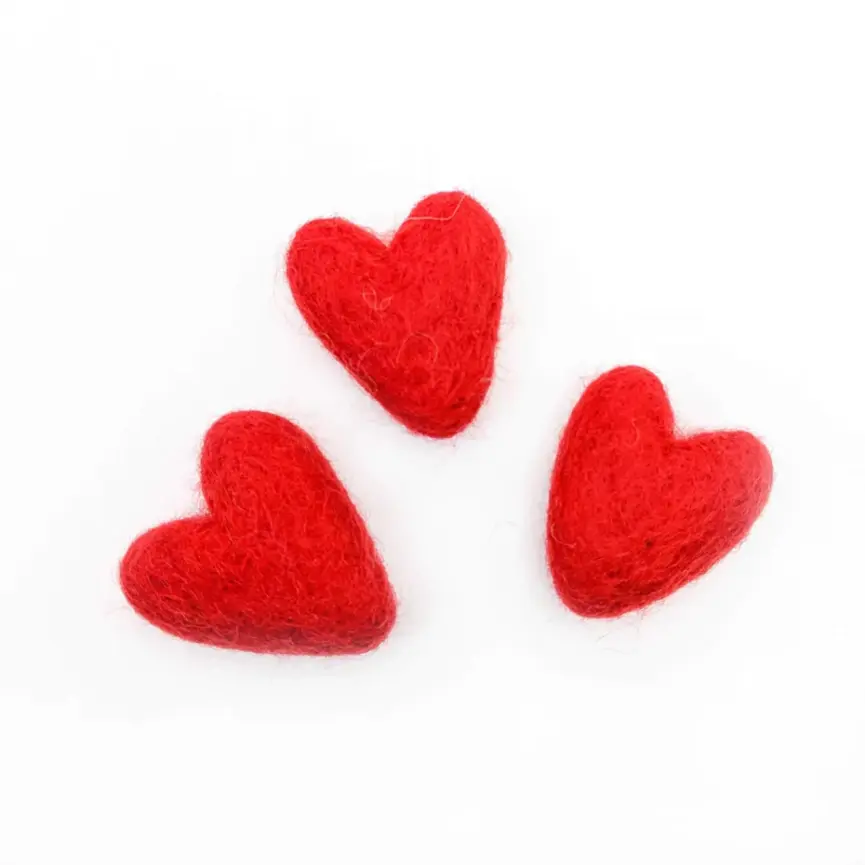 Wool Freshener Hearts