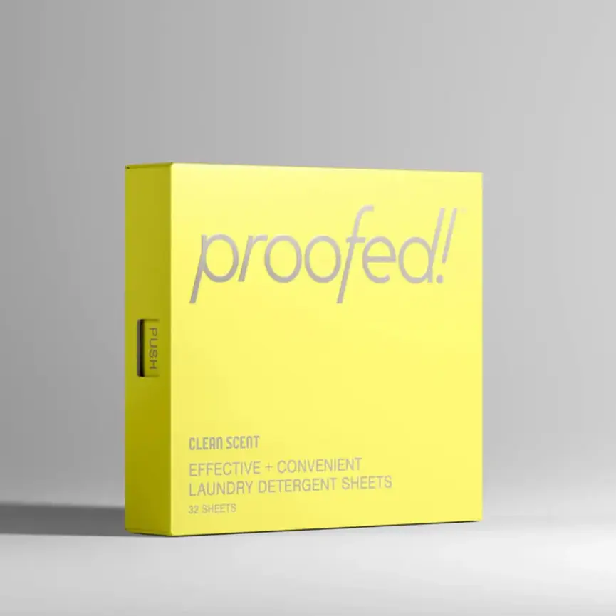 Plastic-Free Laundry Detergent Sheets