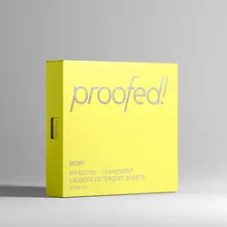 Plastic-Free Laundry Detergent Sheets