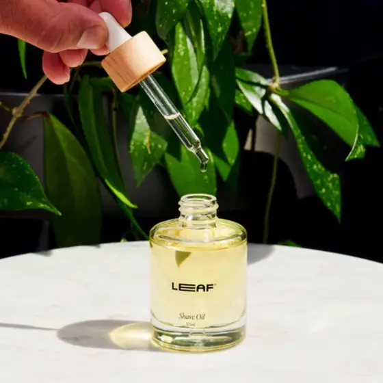 Leaf Shave Oil