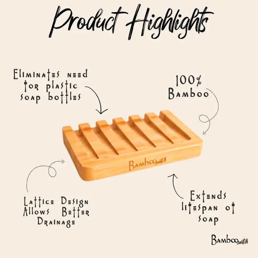 Bamboo Slated Soap Lift