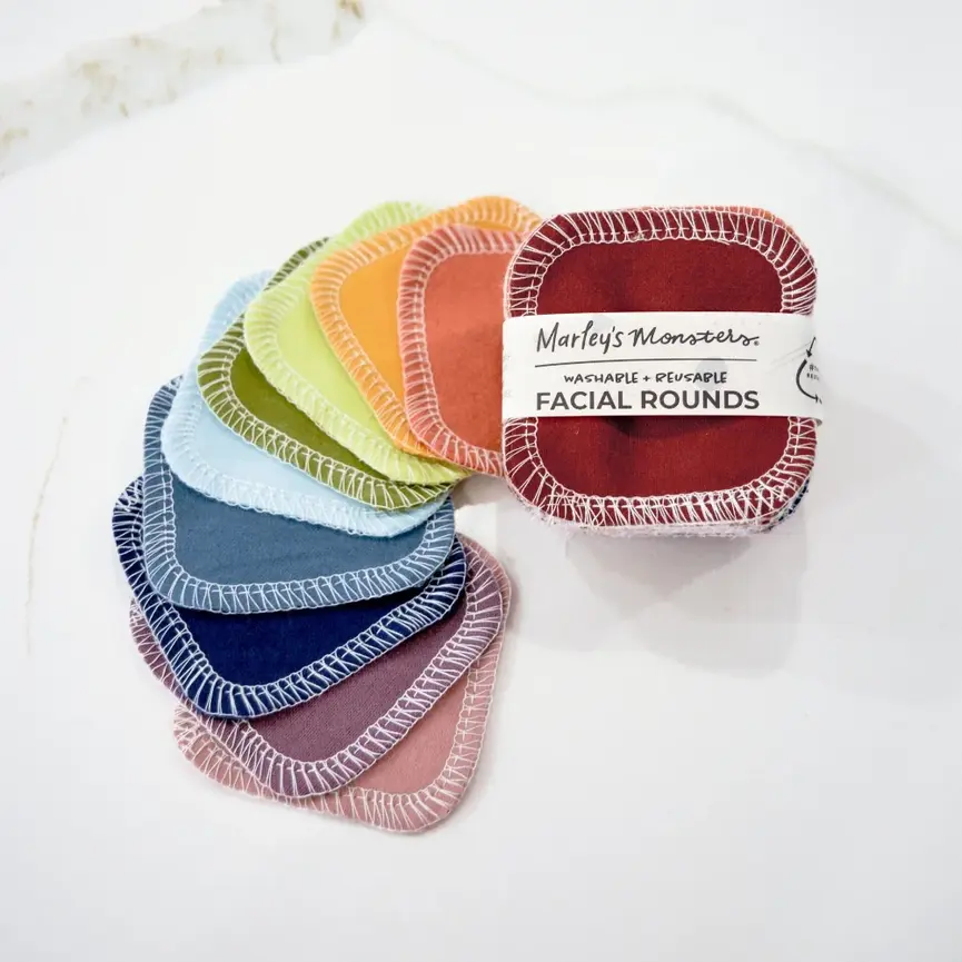 Reusable Facial Rounds, Set of 20