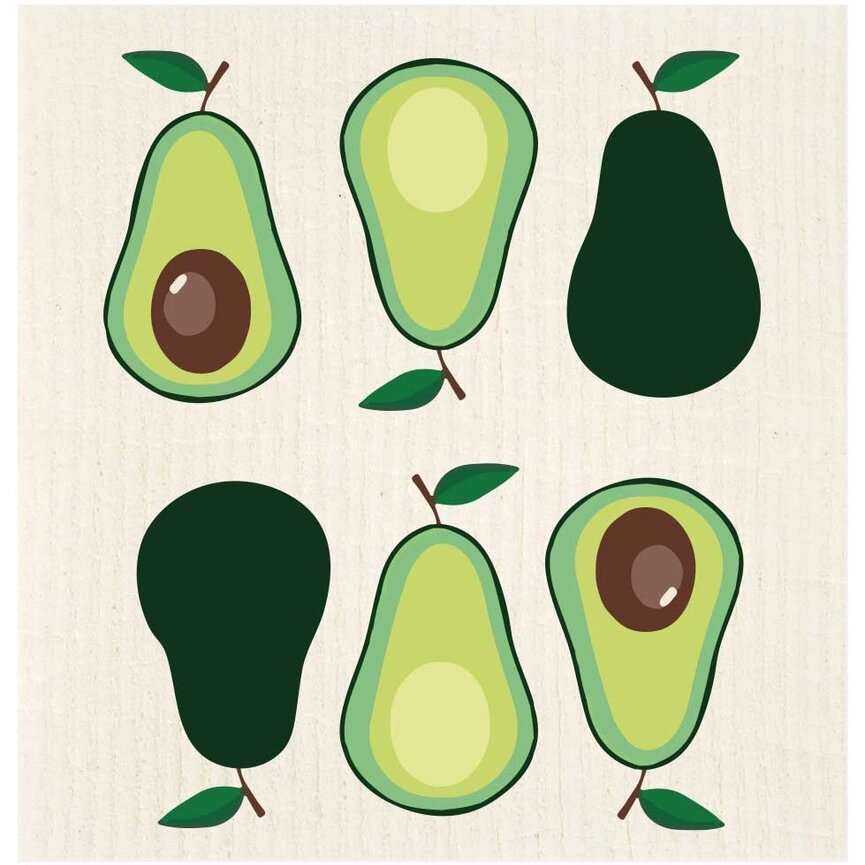Swedish Dishcloth: Pick Your Print, Compostable