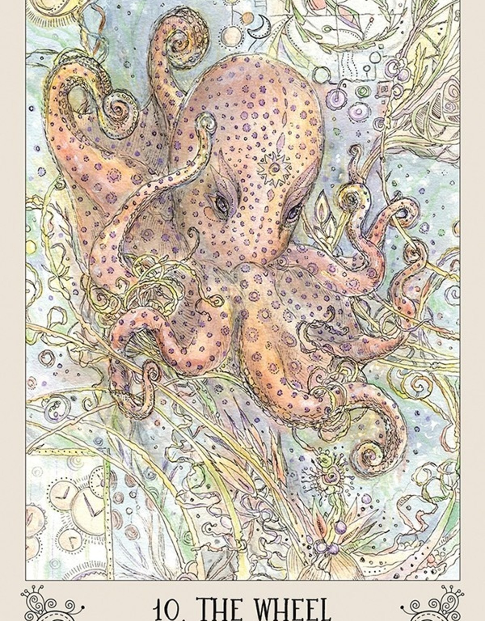 Mazzo Di Tarocchi Spiritsong Tarot Di Paulina Cassidy, A Tema Animali E Sciamanesimo, Con 78 Carte E Guida