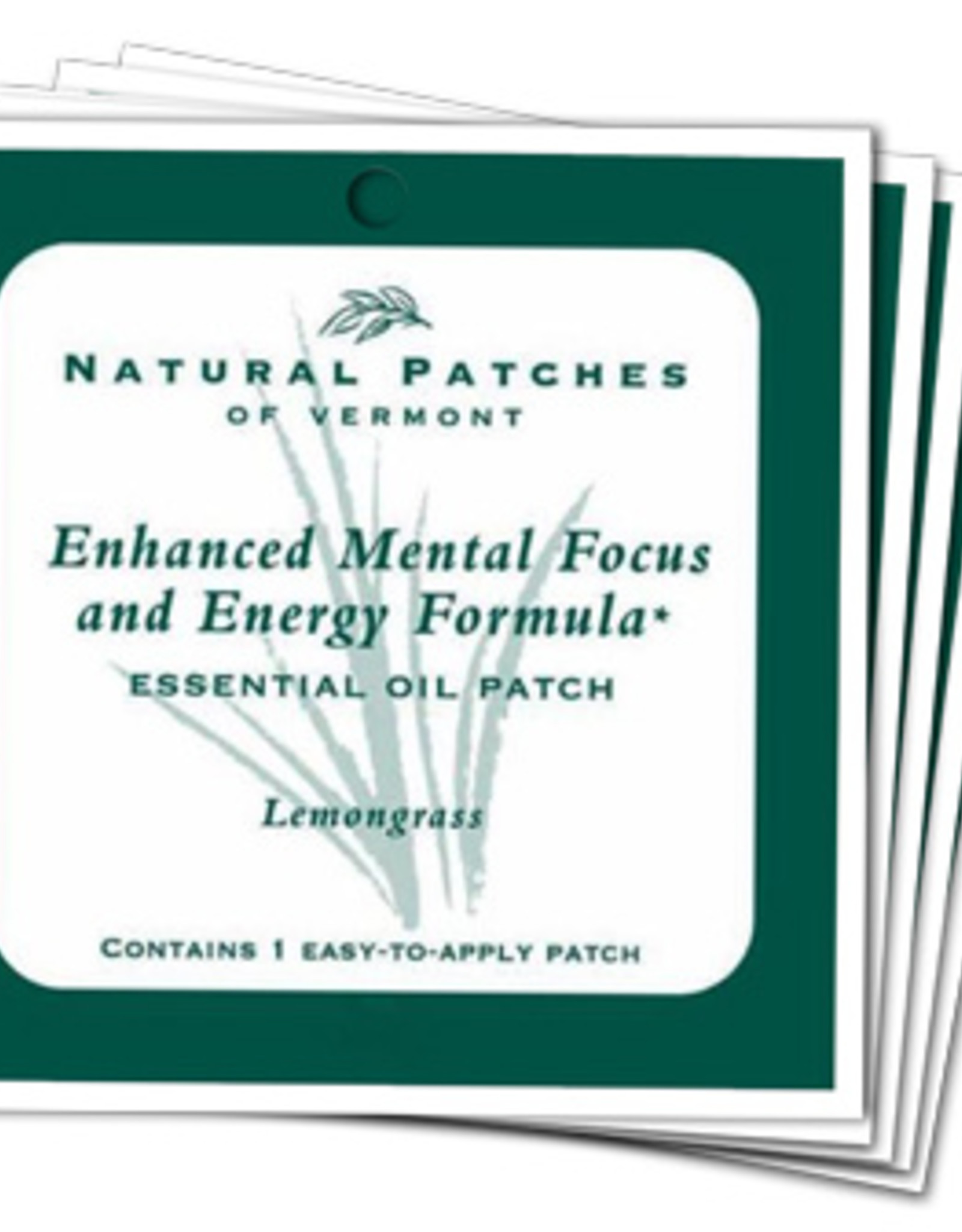 Natural Patches of Vermont Enhanced Mental Focus + Energy Formula