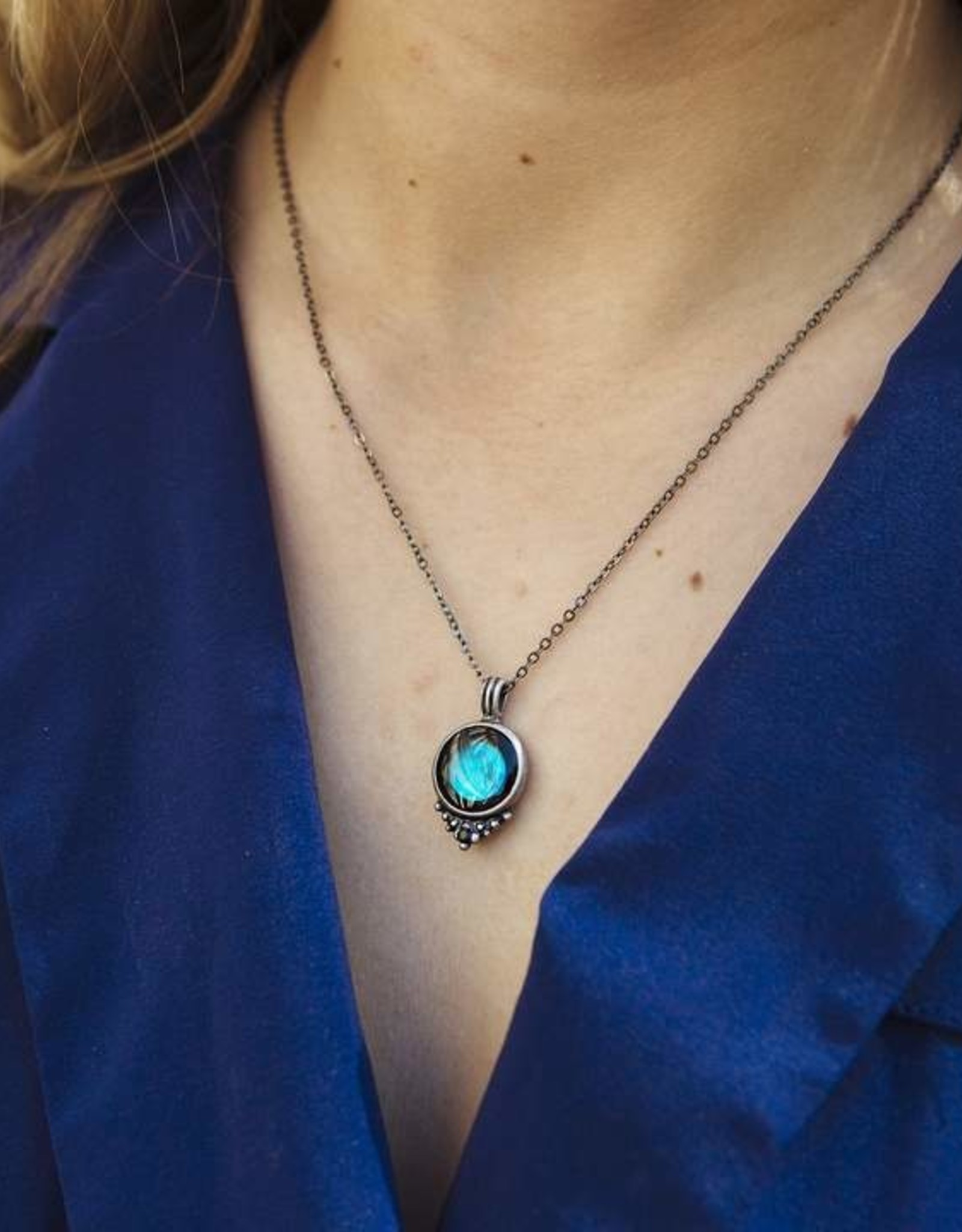 *Pewter Necklace