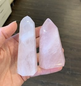 *Polished Rose Quartz Point