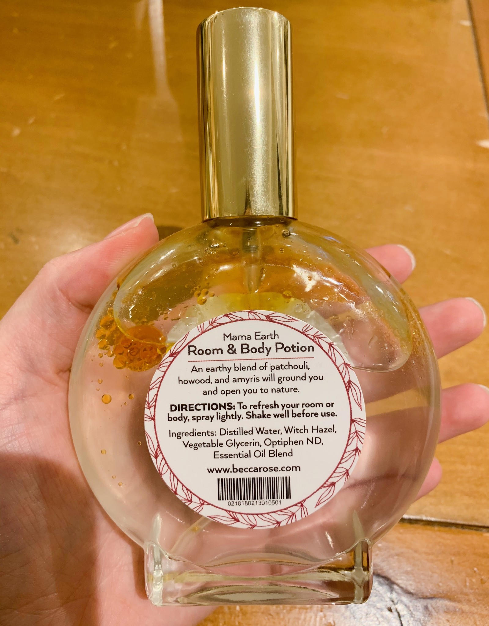 Becca Rose Room & Body Potion: Mama Earth