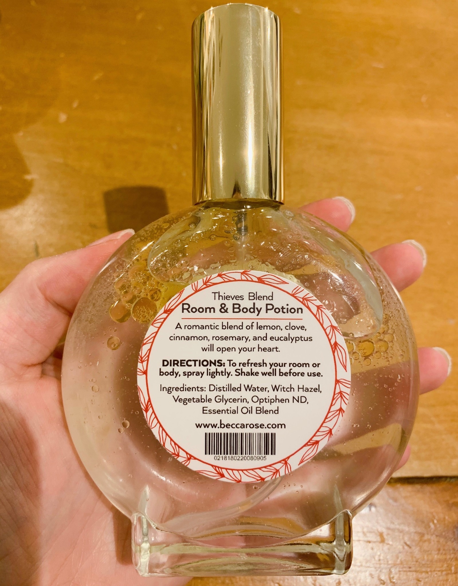 Becca Rose Room & Body Potion: Thieves Blend