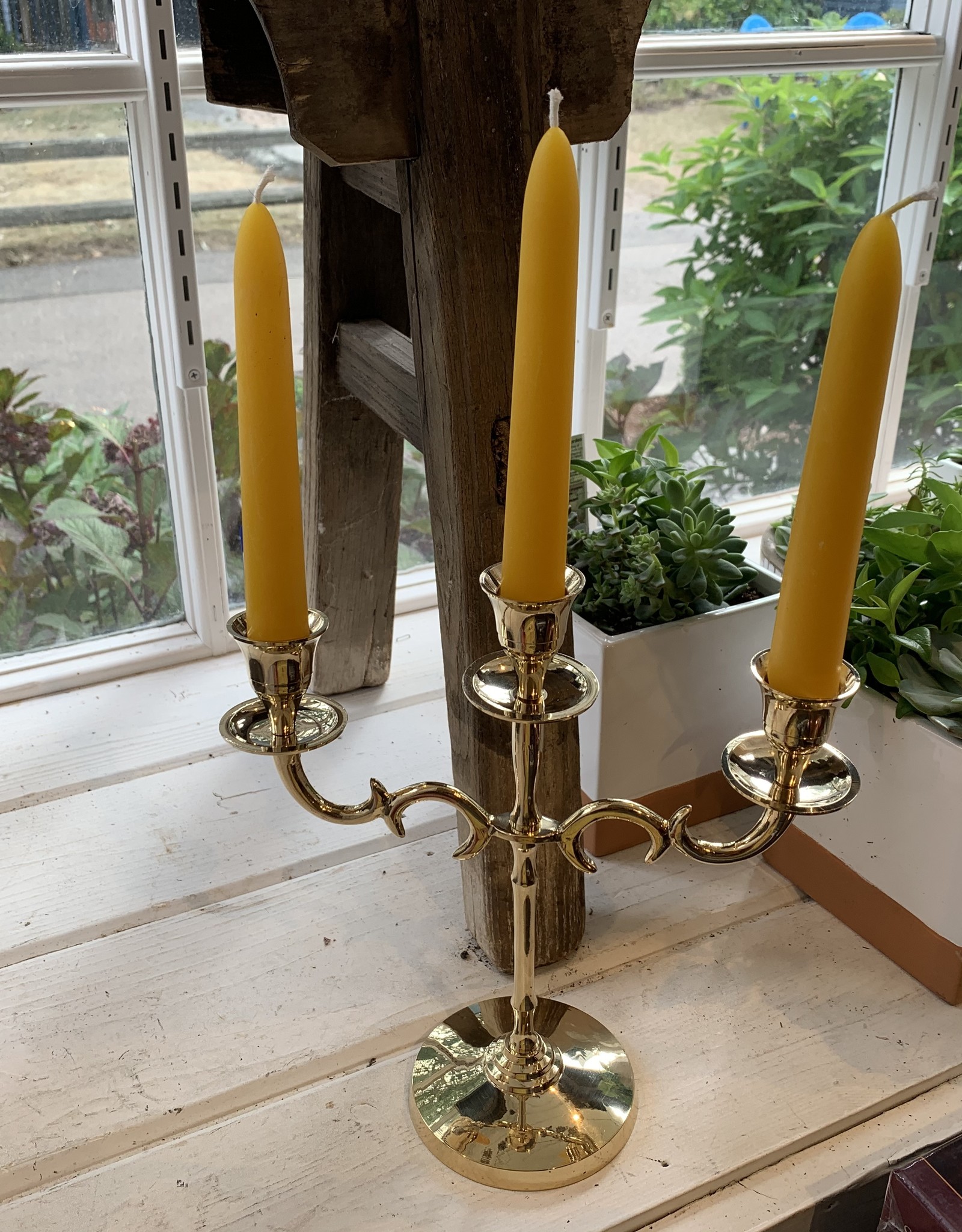 Candle Holder - Solid Brass 3